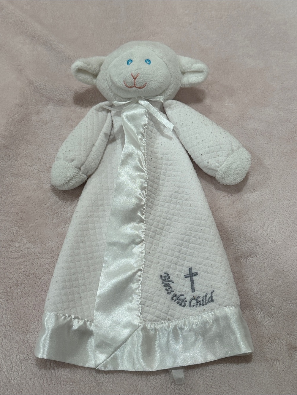 Mary Meyer Christening Lamb Blanket
- Bless This Child